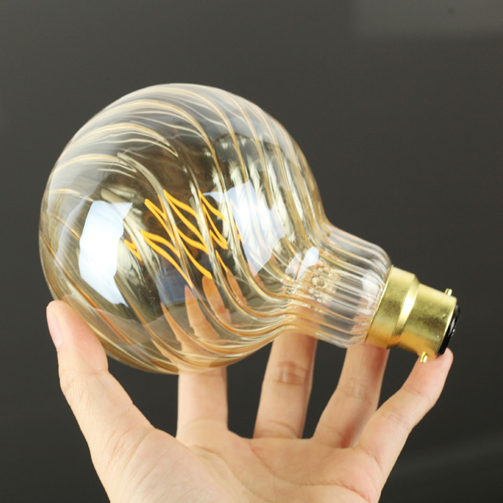 4W B22 G95 Twill LED Edison Bulb 220-240V Home Light LED Filament Light Bulb