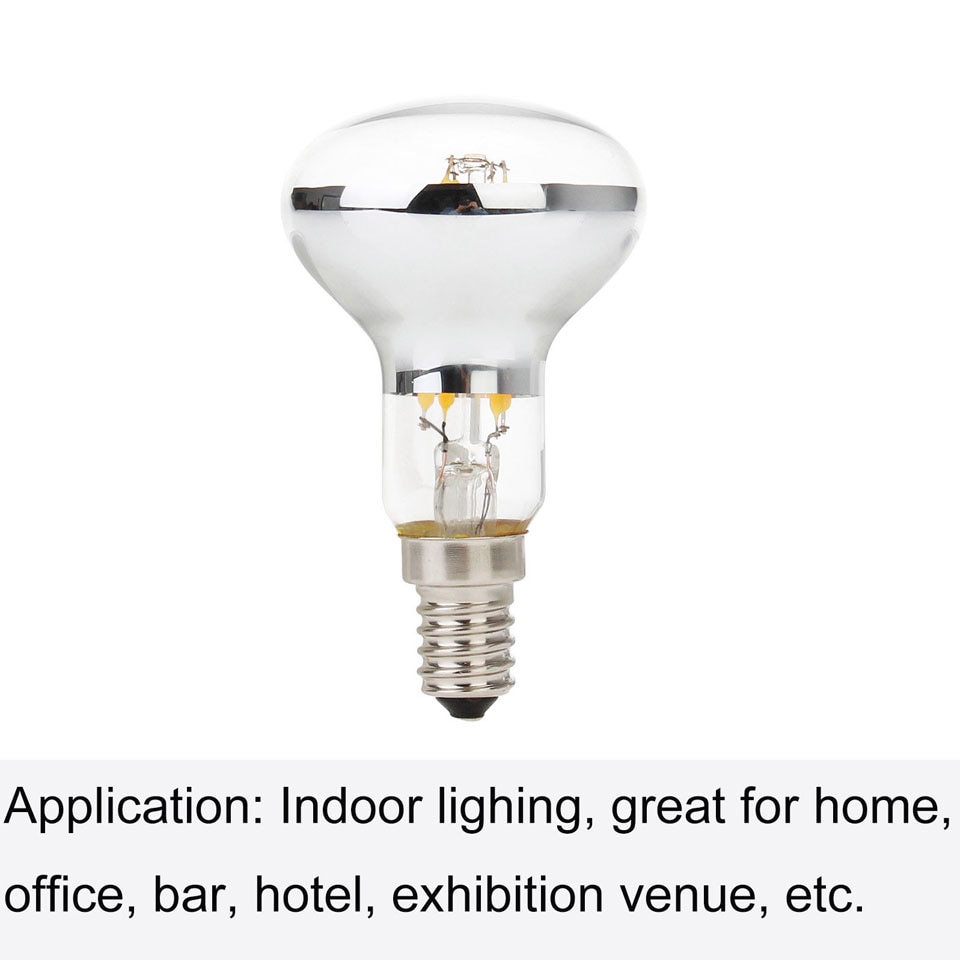 4W E14 R50 COB LED Edison Bulb AC220V Home Light LED Filament Light Bulb