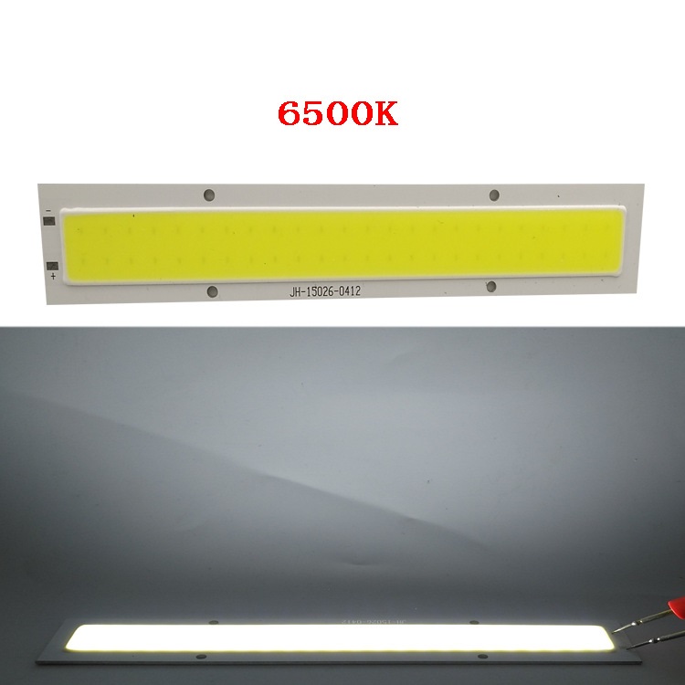  10W LED COB Light Bar Module 150*26mm 12-14V 800mA Warm White/ White  