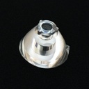 22mm Diameter LED Lens Flat Water Clear Lens With Post For CREE 3535 