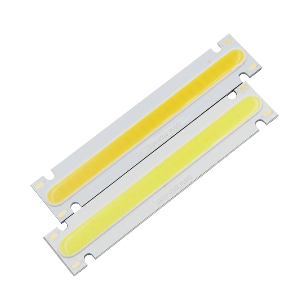 5W LED COB Strip 100x20mm module Bar Light Lamp DC 6V Cold Warm White