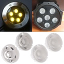 21mm 10/25/45/60 Degrees High Power Led Lens For CREE XML XML2 LED