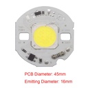 10W 15W 18W 24W High Power Driverless LED Light COB Chip Emitting White/Warm White