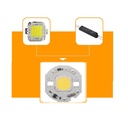 10W 15W 18W 24W High Power Driverless LED Light COB Chip Emitting White/Warm White