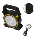 15W Recharge Portable COB LED Floodlight 18650 Battery Work Light For Outdoor Lighting