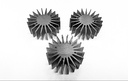 36mm*15mm High Power LED Aluminium Heatsink Suitable for 3W Power LED