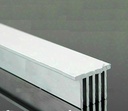38*30mm Rectangular Aluminum Heatsink Comb Type