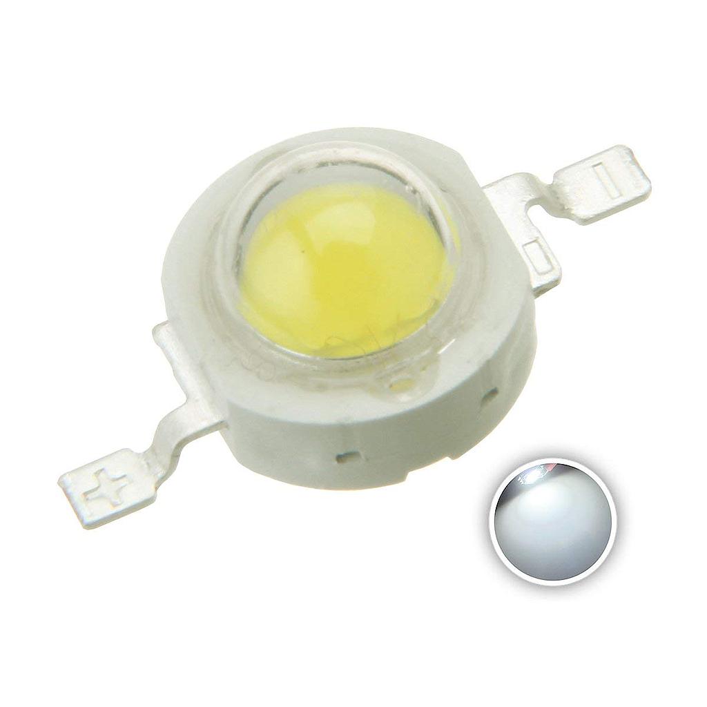 1W High Power LED Emitter White 2700-35000K