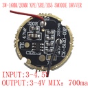 3W 17mm 20mm LED Driver Input DC 3-4.2V Output 3-3.6V 700mA 5 Modes Dimmable