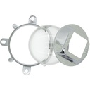 Optical Glass Lens 57mm + Reflector + Fixed Bracket Holder Suite for 20W-100W Power LED 60 Degree Focus
