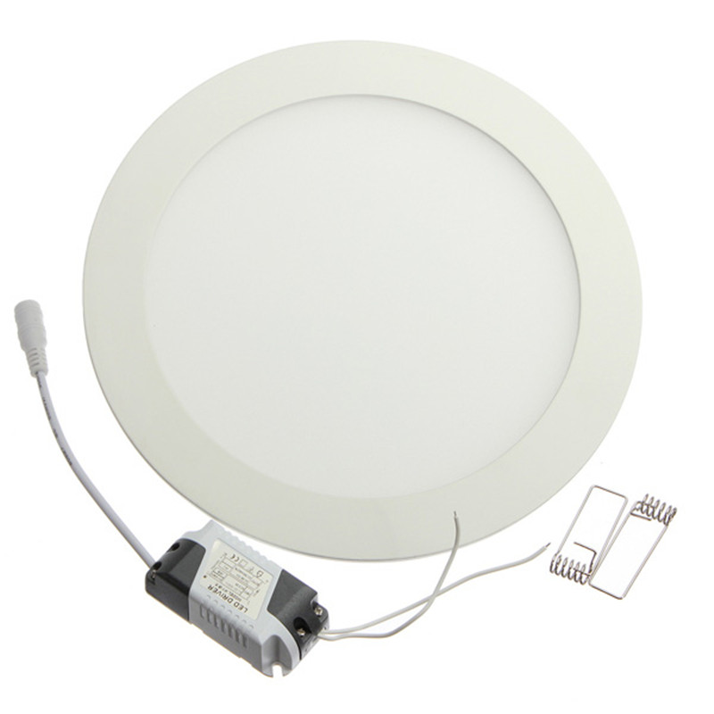 3W 4W 6W 9W 12W 15W 18W 24W AC85-265V LED Round Panel Light Downlight