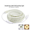 AC 220V 5730 SMD LED Flexible Strip 120LEDs/m Emitting White/Warm White/Blue/Red/Green/Yellow/Pink