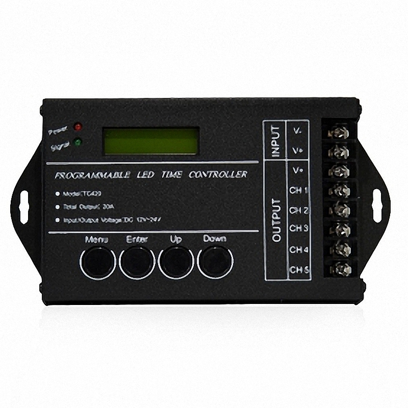DC12V/24V TC-4205 Channel 20A Common Anode Programmable LED Time Controller TC420