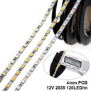 DC 12V 2835 SMD Flexible LED Strip 120LEDs/m Emitting White/Warm white/Blue/Green/Red