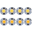 3/5/7/9W 27x27mm Led Cob Chip Diode  Driverless AC 110V/220V Emitting White/Warm White