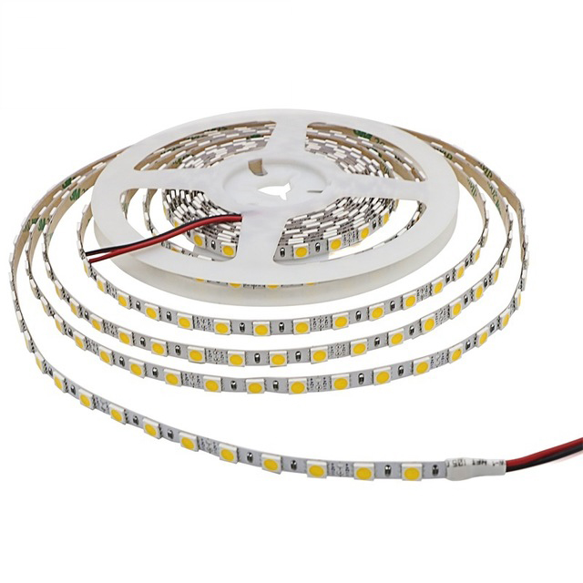 DC 12V 5050 SMD Flexible Strip 84LEDs/m Emitting White/Warm White/Blue