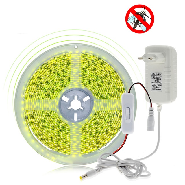 Insect-Repelling LED Strip DC5V/12V 2835 Camping Lamp Indoor Lighting for Hiking USB Repellent Light Safter Than Mosquito Killer