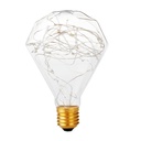 3W E27 Diamonds LED Edison Bulb AC85-265V Home Light LED Filament Light Bulb