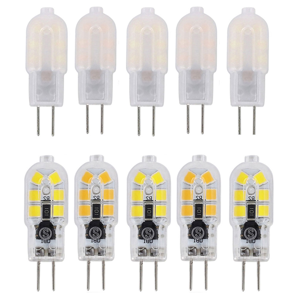 3W G4 2835 SMD LED Halogen Bulb AC220V/AC DC12V Home Light LED Silica Gel Lamp lot(10 pcs)