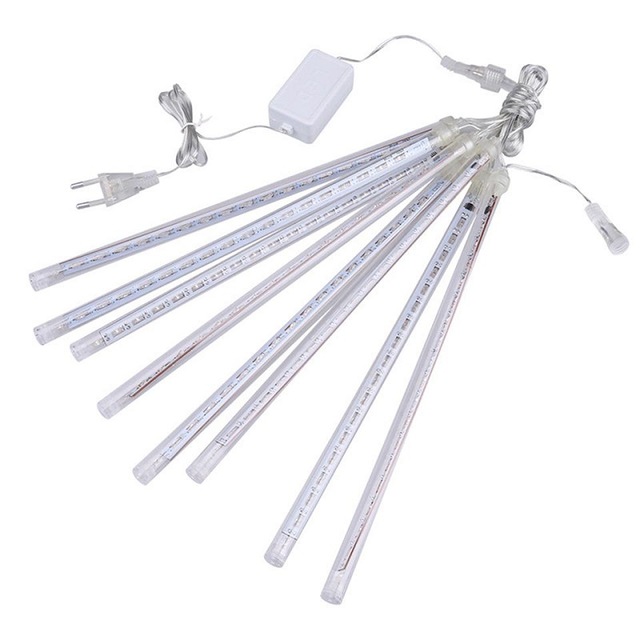 Plug Powered LED Meteor Rain Light 50CM