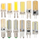 4W 5W 7W G4 G9 E14 COB LED Halogen Bulb AC220V/DC12V Home Light LED Silica Gel Lamp