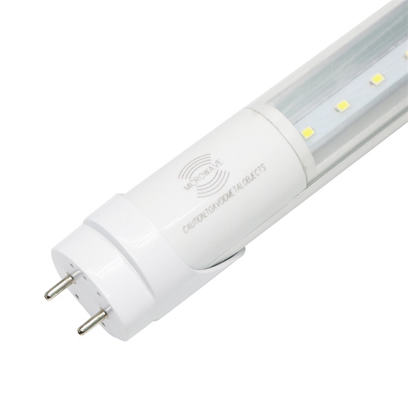 T8 LED Radar Motion Sensor Light Tube  0.6m/0.9m/1.2m AC 85V-265V Emitting White/Warm White