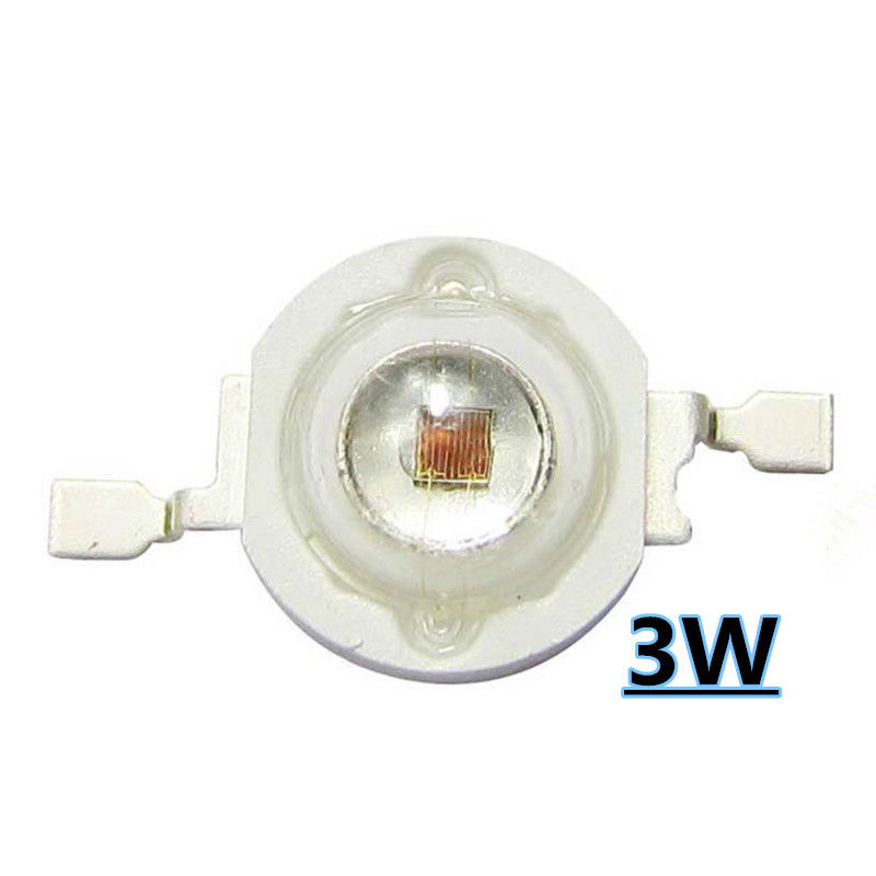 3W High Power LED Emitter IR 685-690nm/ 730-740nm/ 800-805nm/ 805-808nm/ 760-770nm/ 970-980nm/ 1000-1050nm LED