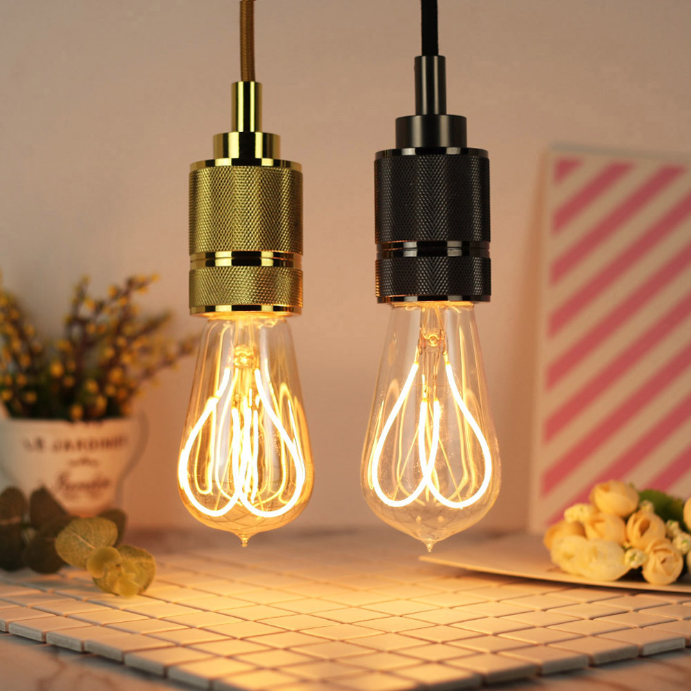 4W E27 ST58 LED Edison Bulb AC85-265V Home Light LED Filament Light Bulb