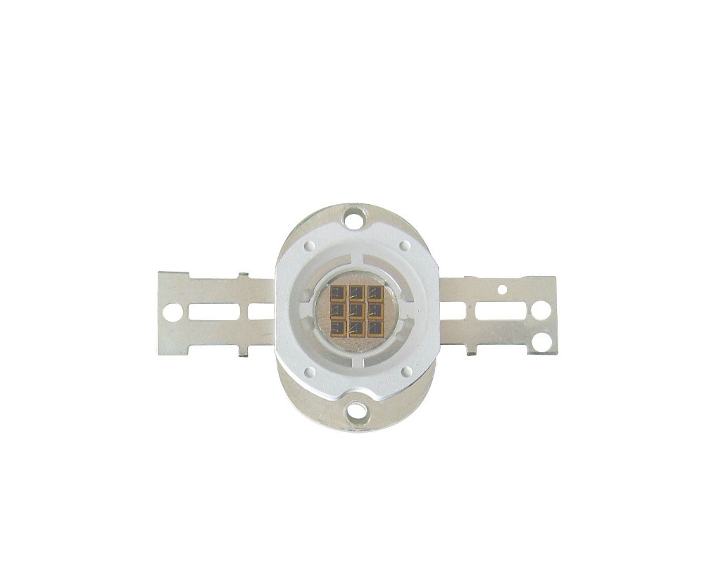 10W High Power LED Emitter IR 685-690nm/ 730-740nm/ 800-805nm/ 805-808nm/ 760-770nm/ 970-980nm/ 1000-1050nm LED Round Shape