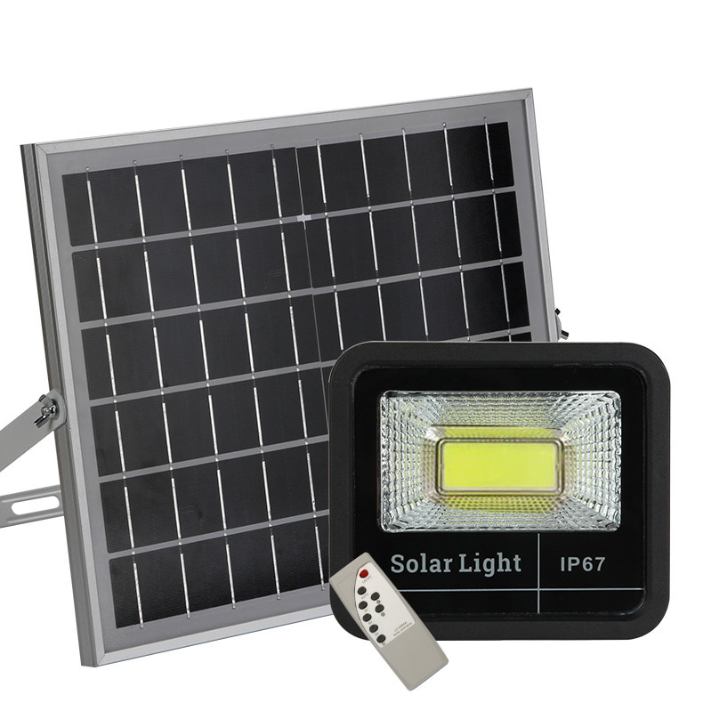 40W 60W 100W 150W COB Solar LED Flood Light with Remote Control