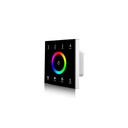 T13 AC85-265V RF2.4G RGB 4 Zones Touch Panel Controller for LED Lamp