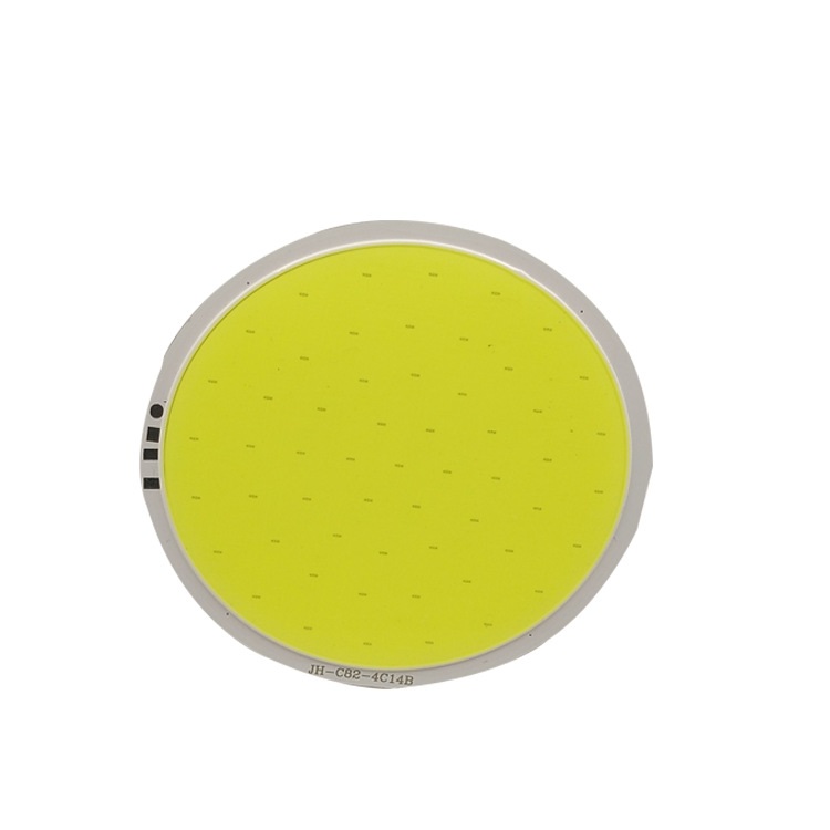 10W LED COB Module LED COB Round Panel DC 12V 400mA 82 mm PCB 75mm Emitting Area White