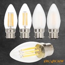 2W 4W 6W B22 C35 LED Edison Bulb AC220V Home Light LED Filament Light Bulb