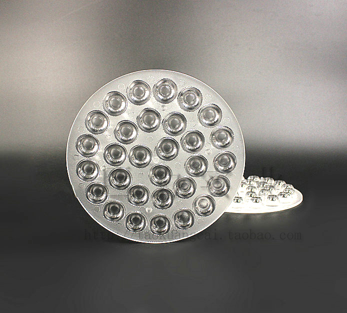 145mm Diameter LED Lens 30pcs Connected Concentrating Lens For High Power LED