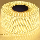 220V 2835 SMD Waterproof Led Strip Light with EU Plug 60Leds/m 120 Leds/m High Brightness Outdoor Indoor Decoration