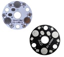  31mm 3LEDs Aluminum Base Plate PCB Board lot(10 pcs)