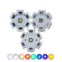 3W CREE XPE 2 Generation High Power LED 8-20mm Aluminum PCB Emitter Warm White Red/Blue/Green/Yellow