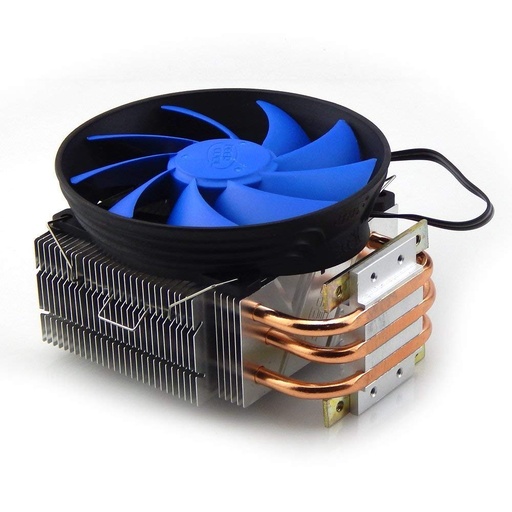 3 Copper Pipe Heatsink with Fan for 20-80W LED