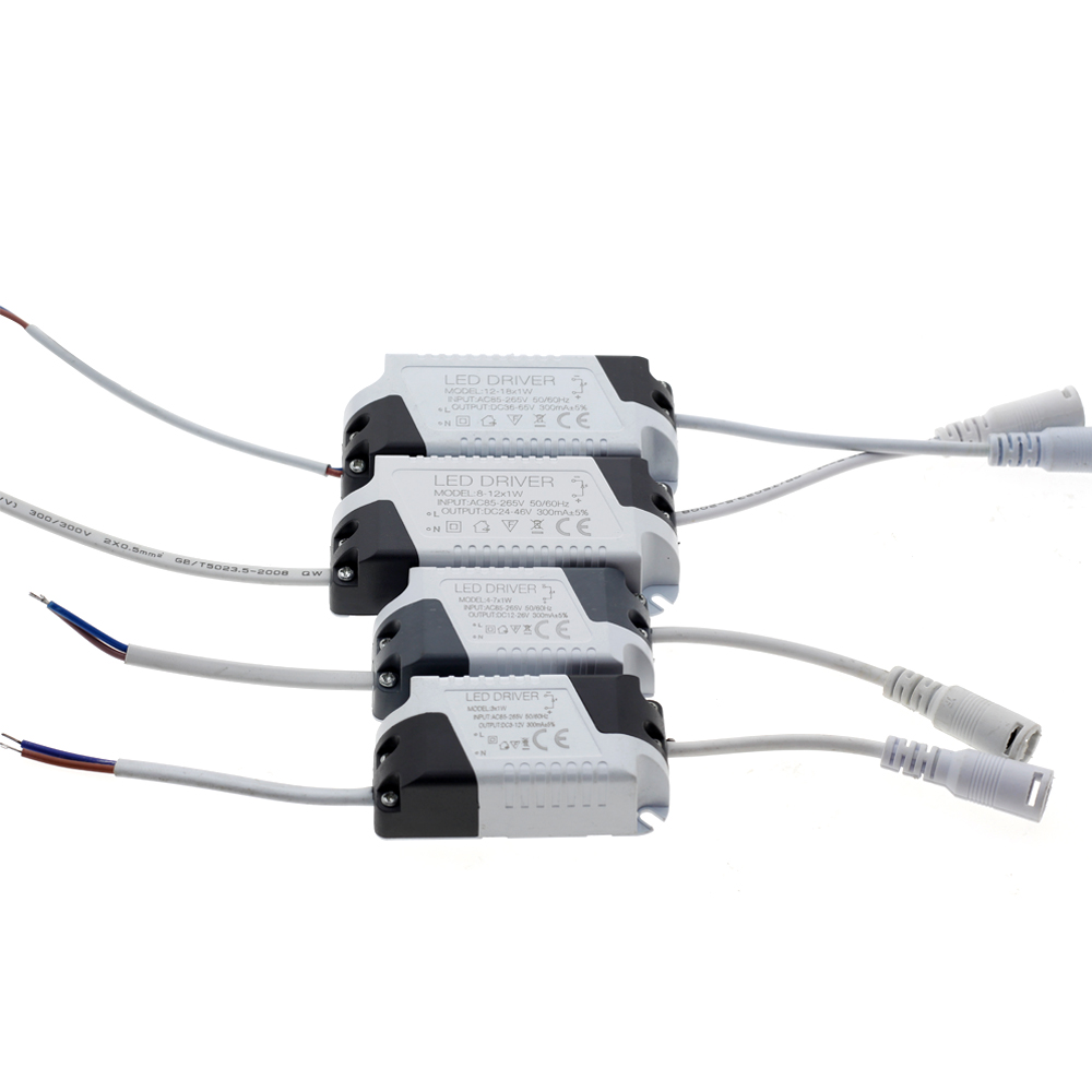 Adaptateur LED Driver 85-265V 300mA - Transformateur Constant Pour Guirlandes - Neuf