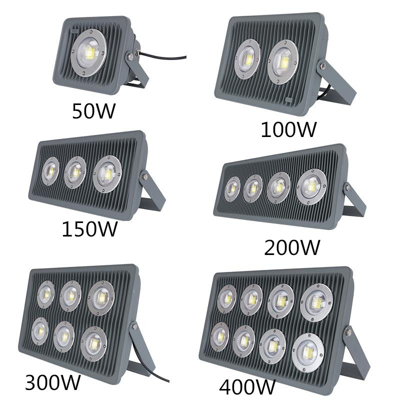 PC Cover LED Floodlight 20W 30W 50W 100W 150W Waterproof Lighting AC ...