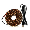 5V 5050 SMD USB LED Strip 50cm/1m /2m /3m 60LEDs/m USB Power Supply with Switch