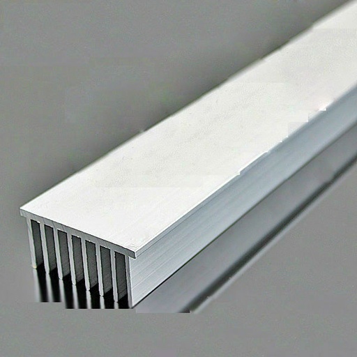 600*52.3*24.6mm Aluminum Heatsink Grating Plate Type
