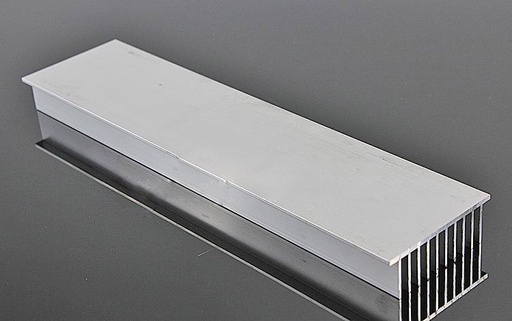 600*73*24.5mm Rectangular Aluminum Heatsink Comb Type