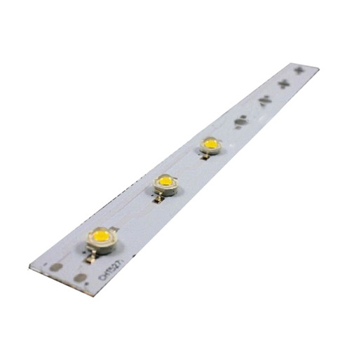7 LEDs 235mm Strip White Aluminum Base Plate