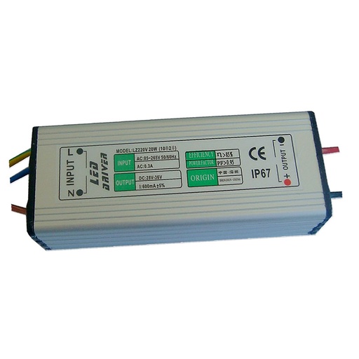 8-12W 16-24W 600mA LED Constant Current Driver AC85-265V Input Isolated Power Adapter
