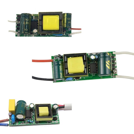 8-12W 20W 16-24W 600mA LED Constant Current Driver AC85-265V Input Isolated Power Adapter