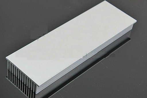 95*30mm Rectangular Aluminum Heatsink Comb Plate