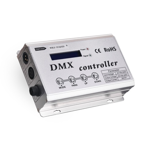 AC100-240V 3*2A High Voltage DMX Controller w/LCD Display