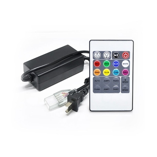 AC110~220V 20 keys IR Remote /High Voltage LED RGB Controller