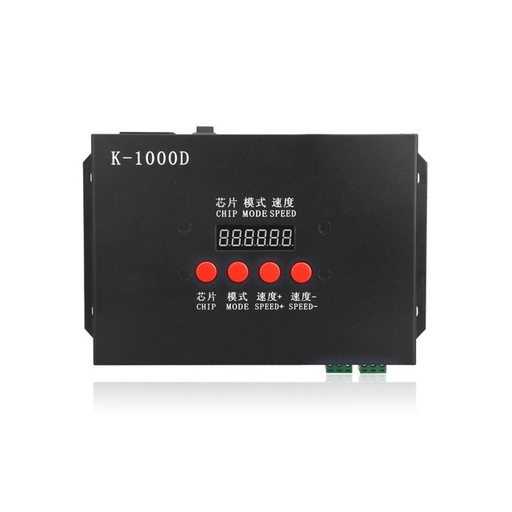 AC220V Input DMX SD Card Off-line LED Pixel Controller with Address Writing Function for Standard DMX512 Chip/DMX512AP-N/WS2821A